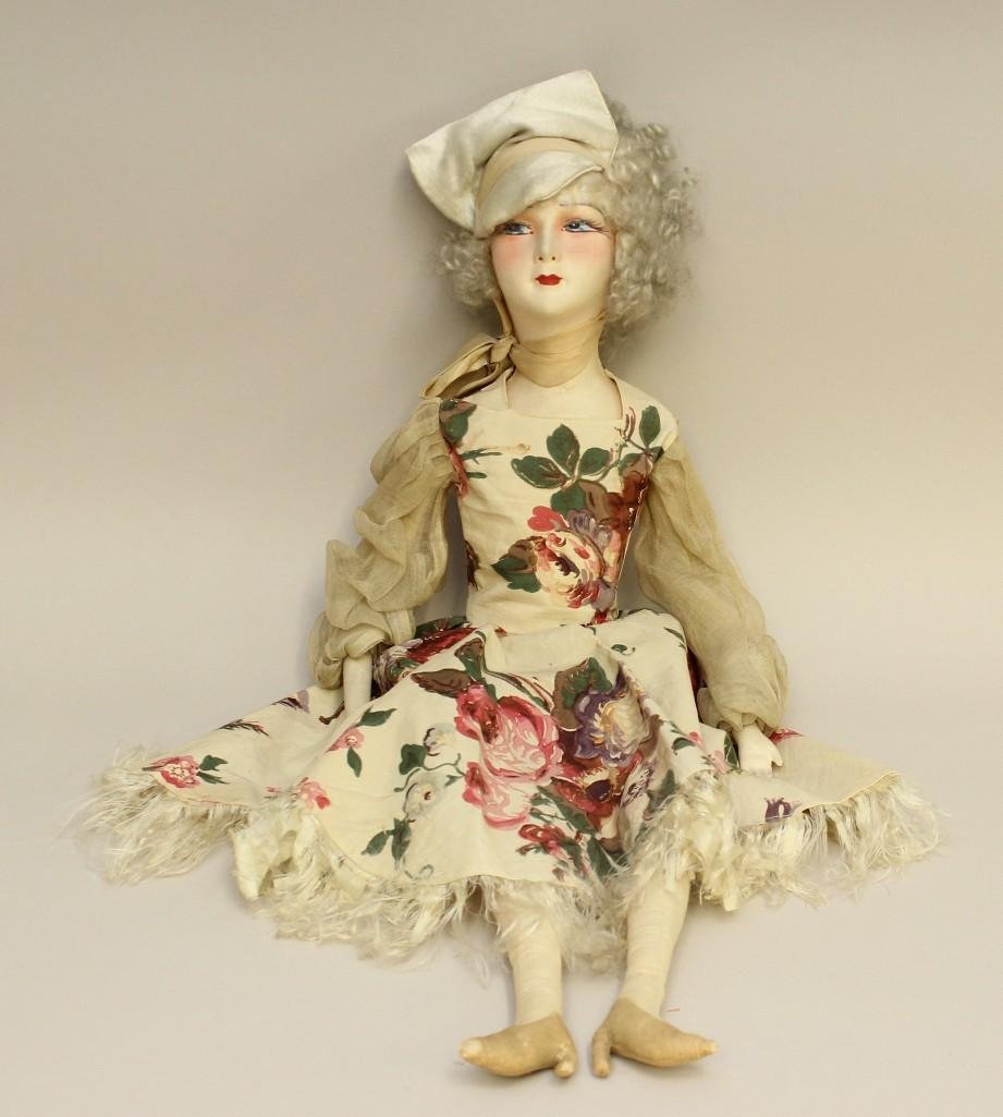 30" ALL ORIGINAL CLOTH TAGGED: POUPEES GERB'S 29 RUE (1 of 6)