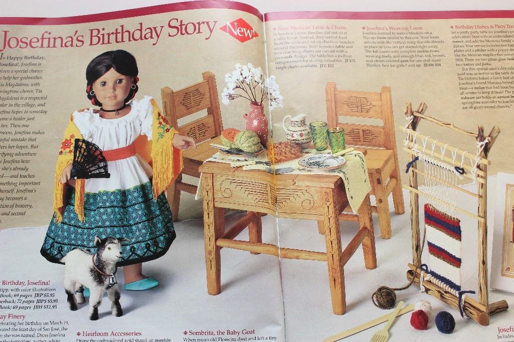 AMERICAN GIRL - MIB "JOSEFINA'S" NEW MEXICAN TABLE & (1 of 1)