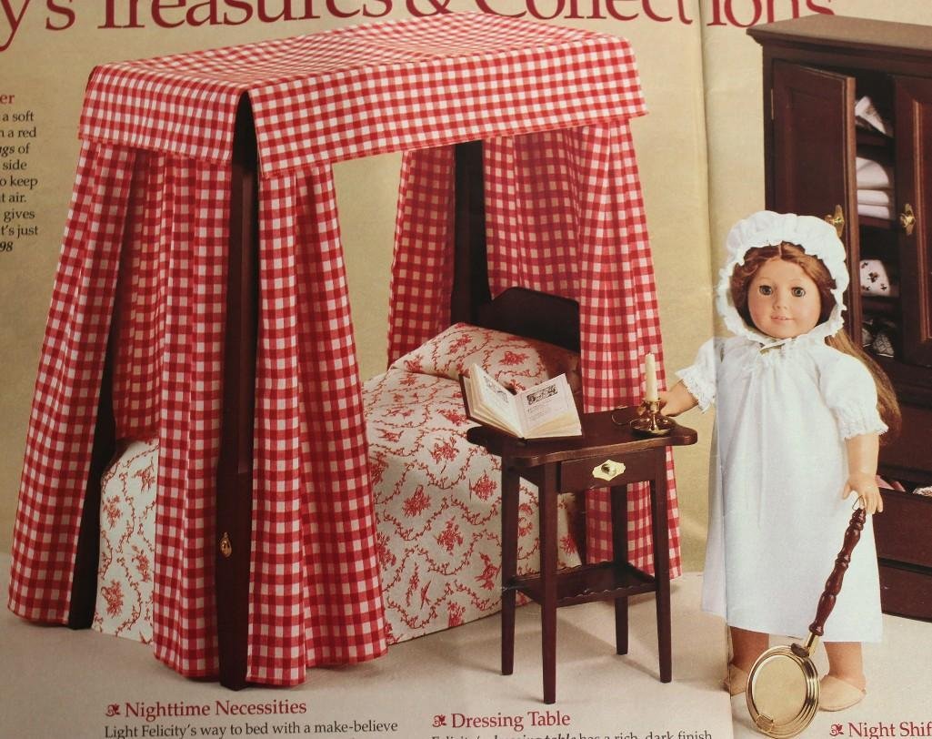 AMERICAN GIRL - MIB/NRFB FELICITY'S  "TALL POST BED (1 of 1)