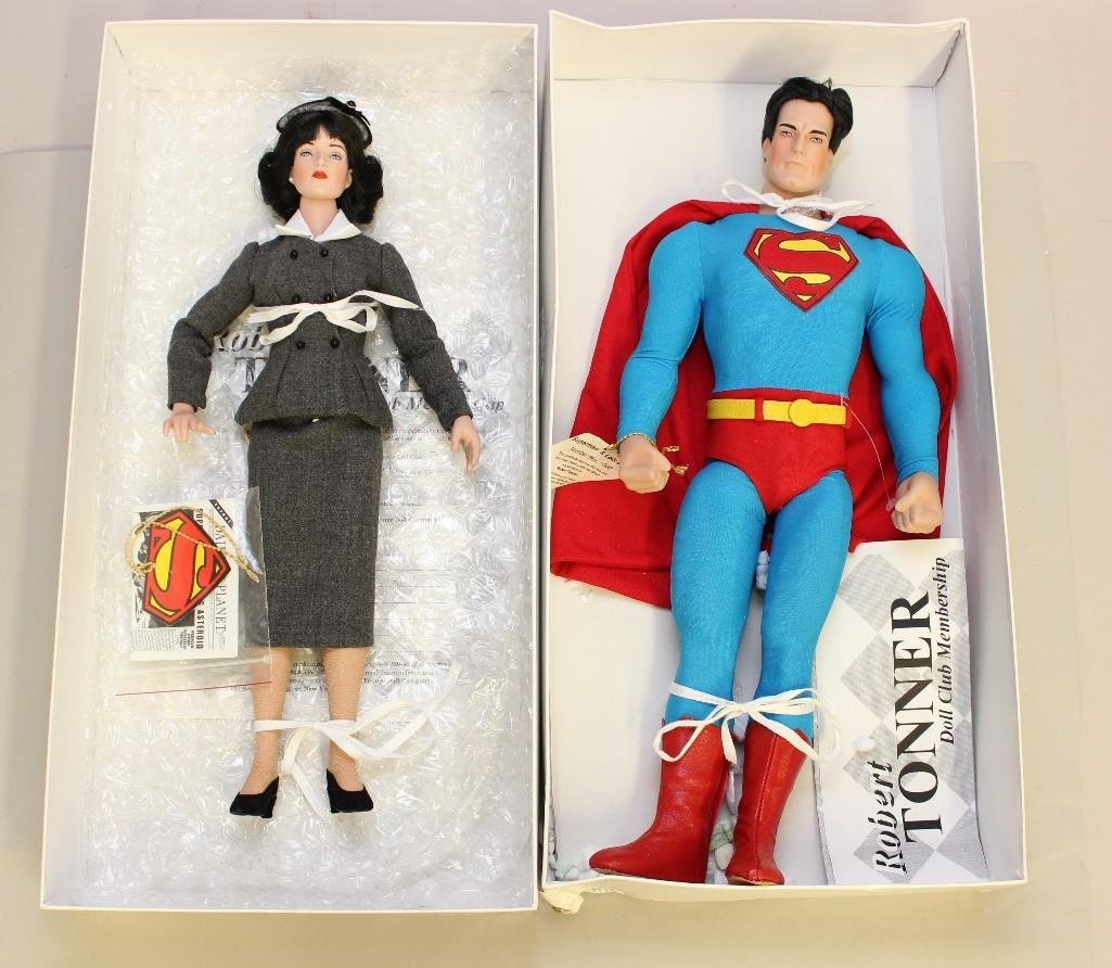 PAIR OF ROBERT TONNER PORCELAIN DOLLS IN ORIGINAL (1 of 3)