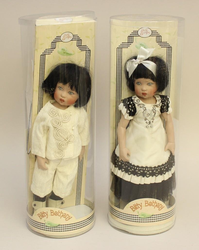 PAIR OF MIP 2006 KISH & COMPANY "BITTY STARLIGHT" DOLLS (1 of 2)