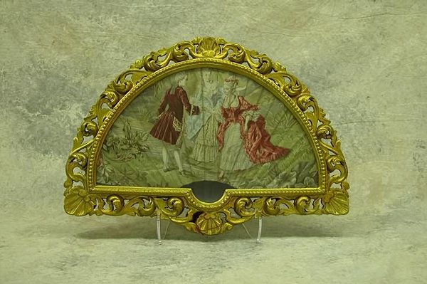 Framed Fan.