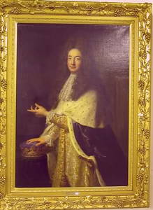 1128: Continental School Painting.