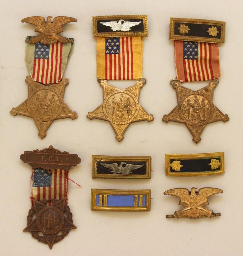 Grouping of GAR Medals (1 of 1)
