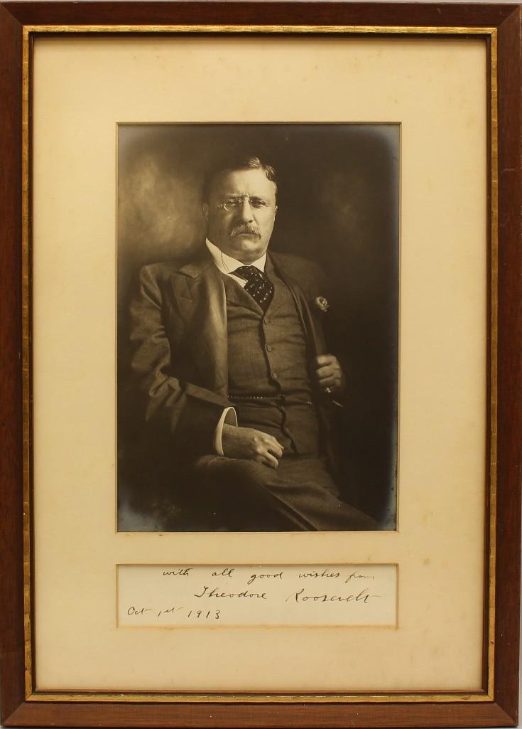 Theodore Roosevelt Autograph (1 of 1)