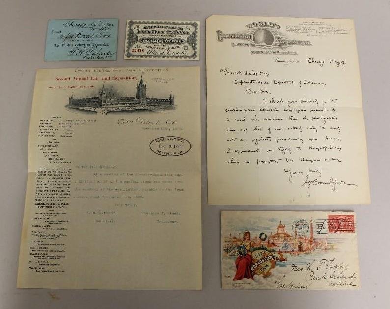 Grouping of World's Fair / Exposition Items (1 of 1)