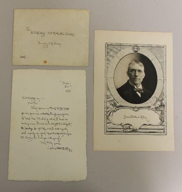 James Whitcomb Riley Autograph (1 of 2)