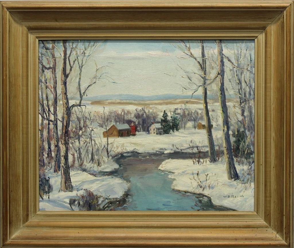 Walter E. Baum (1884-1956, Pennsylvania) "Winter" (1 of 1)