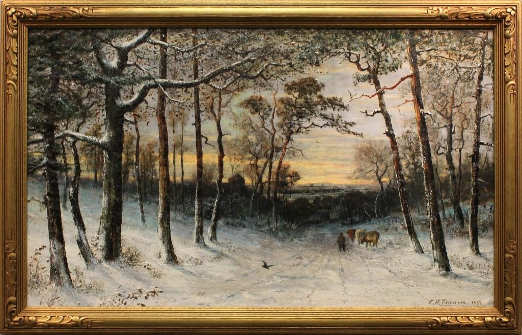 Christopher H. Shearer (1846-1926, Pennsylvania) Winter (1 of 1)