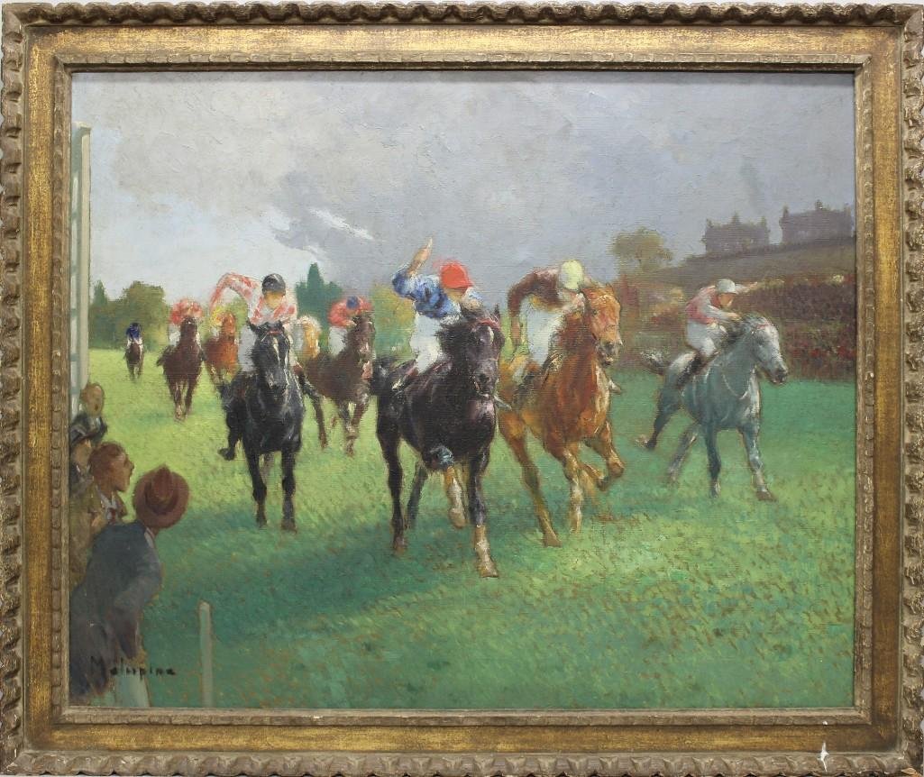 Louis Ferdinand Malespina (1874-1940, France) Horse (1 of 2)