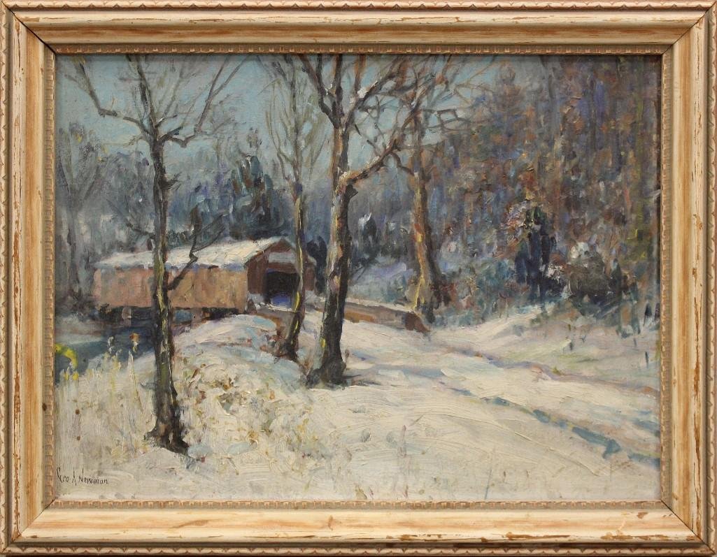 George A. Newman (1875-1965, Pennsylvania). "Covered (1 of 3)