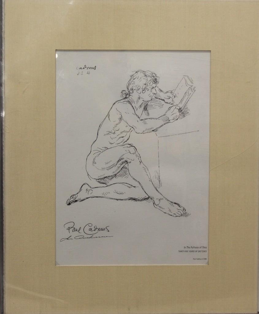 Paul Cadmus (1904-1999, Connecticut) "In the Fullness (1 of 2)