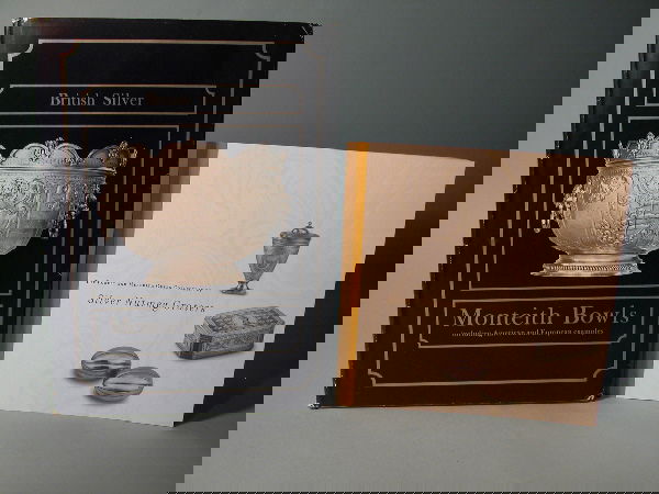 Two Titles: Monteiths and Silver Nutmeg Graters: Davis, John D., The Robert and Meredith Green Collection of Silver Nutmeg Graters, 2002; Lee, Georgina E., British Silver Monteith Bowls including American and European Examples, 1978. dj.