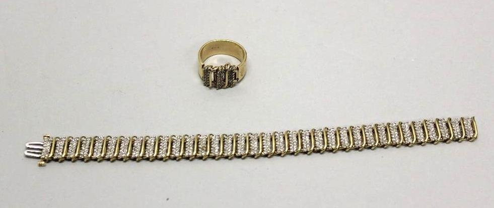 Diamond Bracelet and Ring Set (1 of 3)