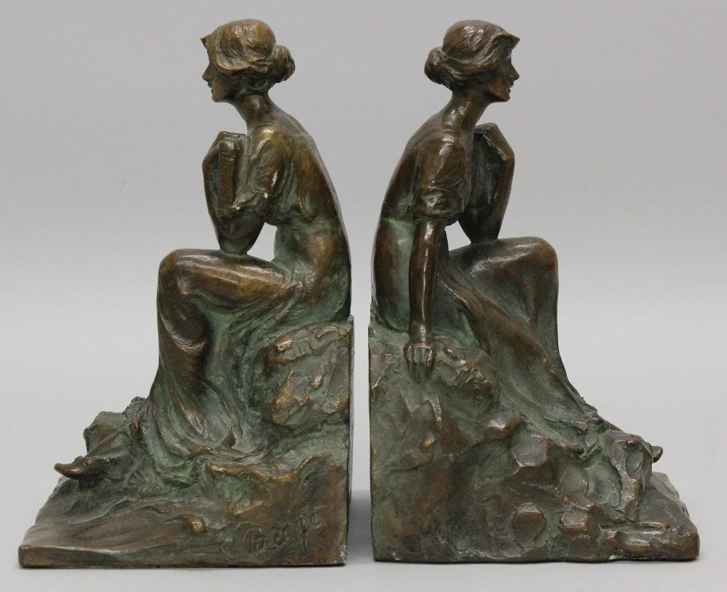 Edward Henry Berge (b. 1908, Maryland) "Idle Hours" (1 of 4)