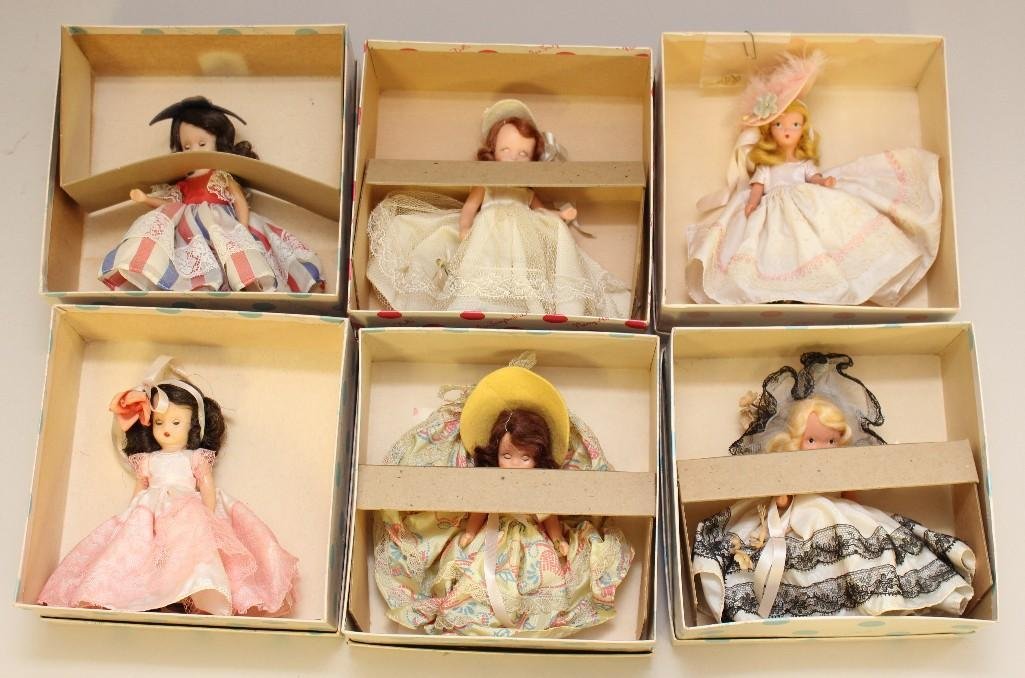 LOT OF (6) NASB DOLLS IN ORIGINAL BOXES. (1 of 4)