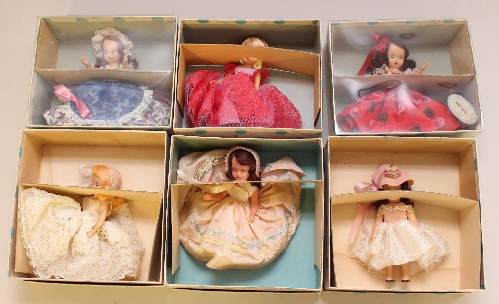 LOT OF (6) NASB DOLLS IN ORIGINAL BOXES. (1 of 4)