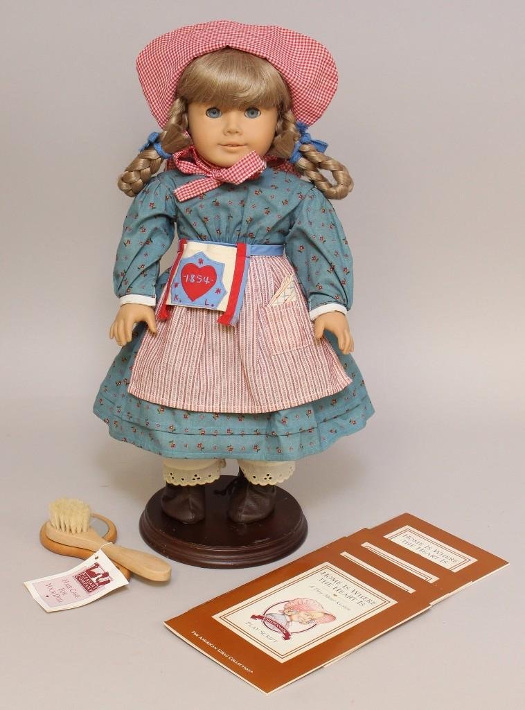 AMERICAN GIRL - "KIRSTEN" DOLL, STAND, (3) PLAY (1 of 2)