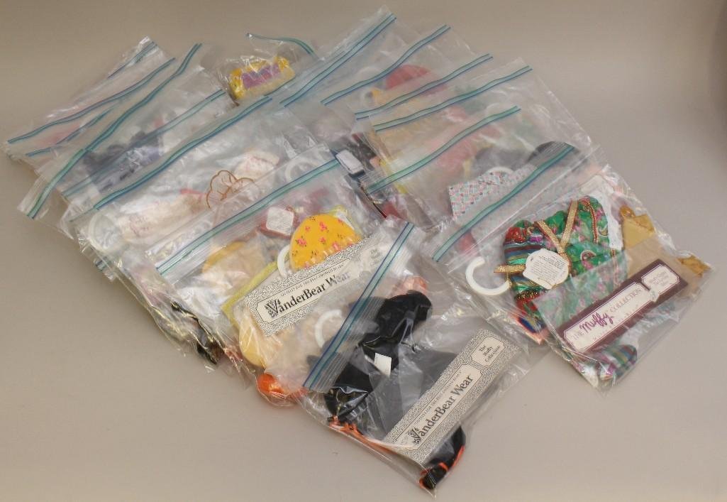 MUFFY VANDERBEAR LOT: (24) BAGS OF CLOTHING & (1 of 5)