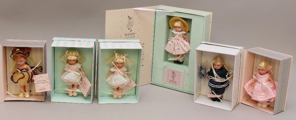 LOT OF (6) MIB NRFB MADAME ALEXANDER 5" VINYL MINI (1 of 4)