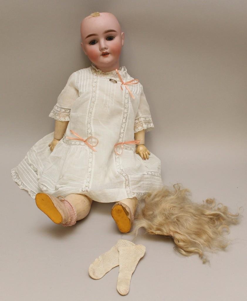 BODY PARTS: 23" SPECIAL 65 GERMANY ANTIQUE BISQUE HEAD (1 of 2)