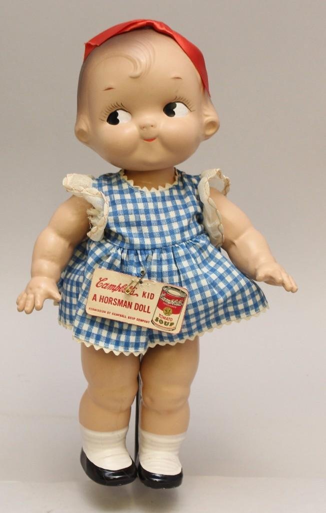 12 1/2" ALL ORIGINAL TAGGED HORSMAN 1948 COMPOSITION (1 of 4)