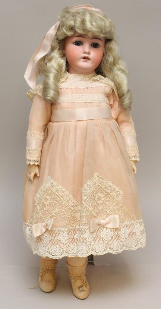 22" MADE IN GERMANY H.W.300 -3 ANTIQUE BISQUE HEAD (1 of 5)