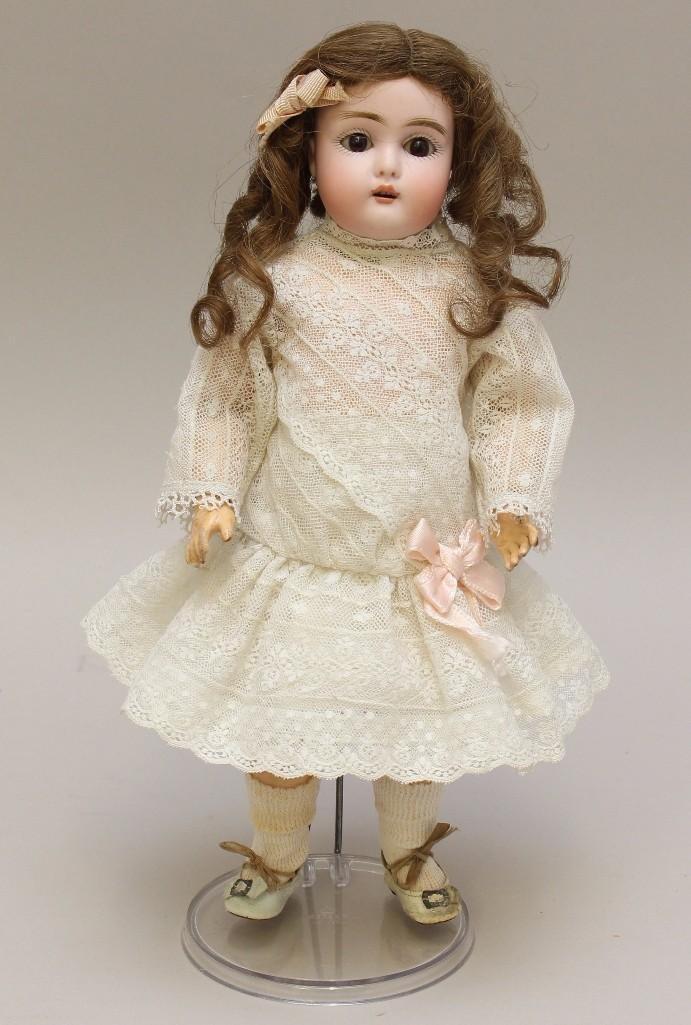 12" A MADE IN GERMANY 4 152 ANTIQUE BISQUE HEAD DOLL. (1 of 5)
