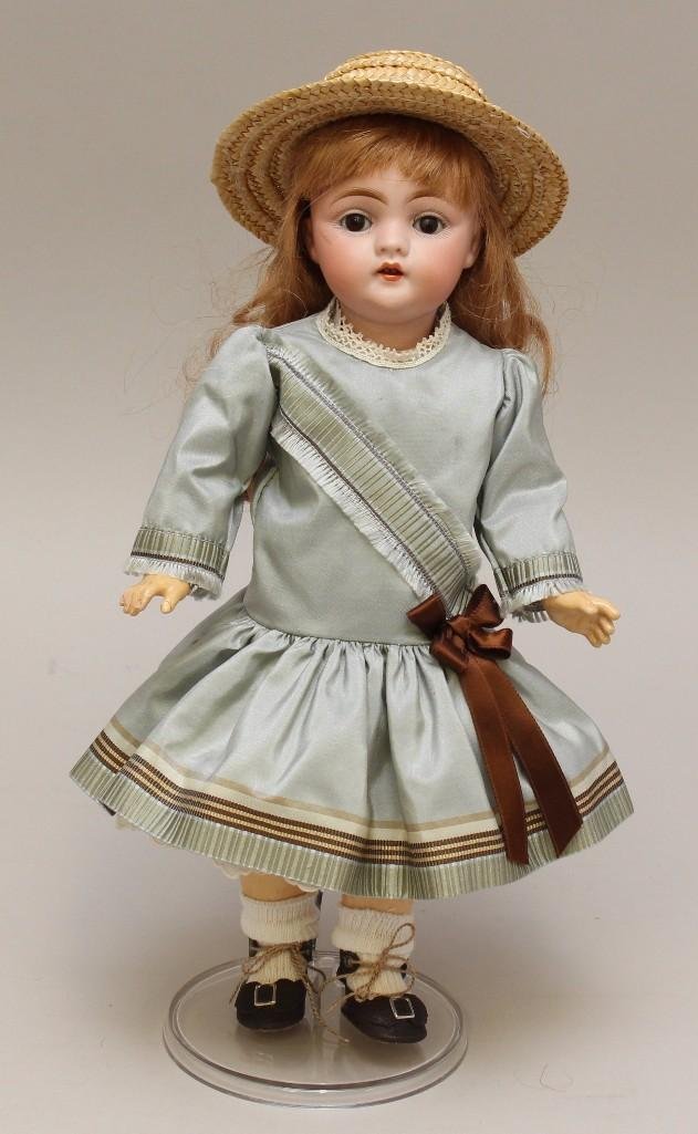 12" A MADE IN GERMANY 5 143 ANTIQUE BISQUE HEAD DOLL; (1 of 7)