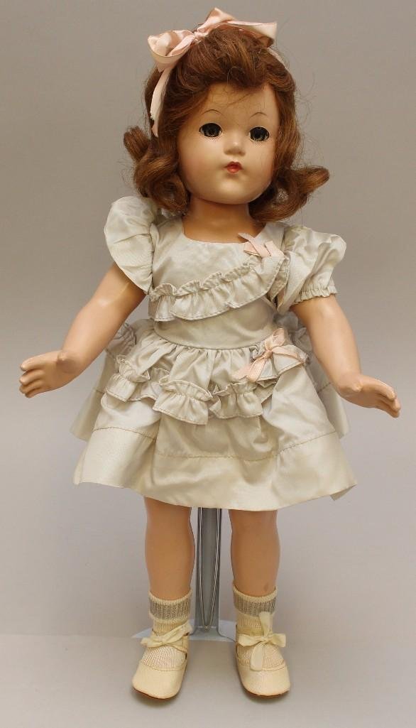 18" ALL ORIGINAL 1940-1949 EFFANBEE COMPOSITION "LITTLE (1 of 4)