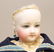 16" "3" ANTIQUE BISQUE HEAD FRENCH FASHION DOLL, WOODEN - 5