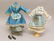 16" "3" ANTIQUE BISQUE HEAD FRENCH FASHION DOLL, WOODEN - 6