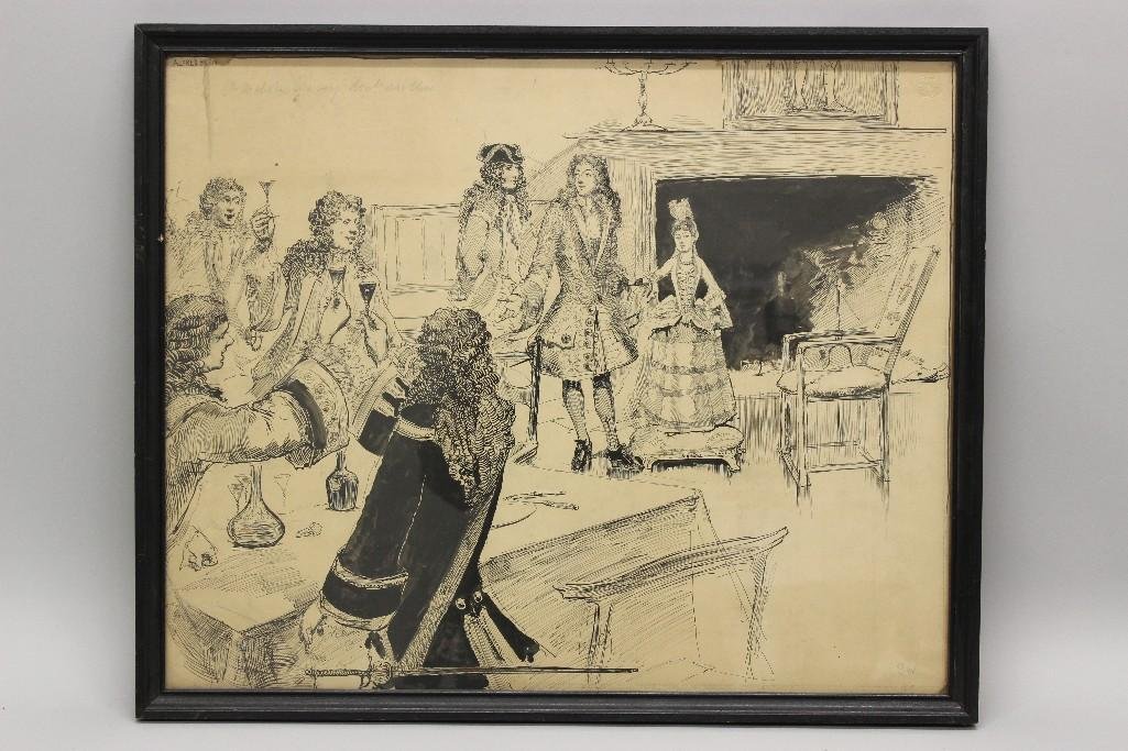 Alfred Brennan. "Lady Wortley Montague" (1 of 5)