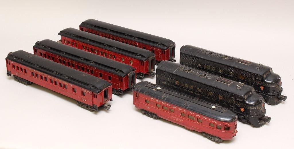(7) Piece Lionel Pennsylvania Train Grouping (1 of 9)