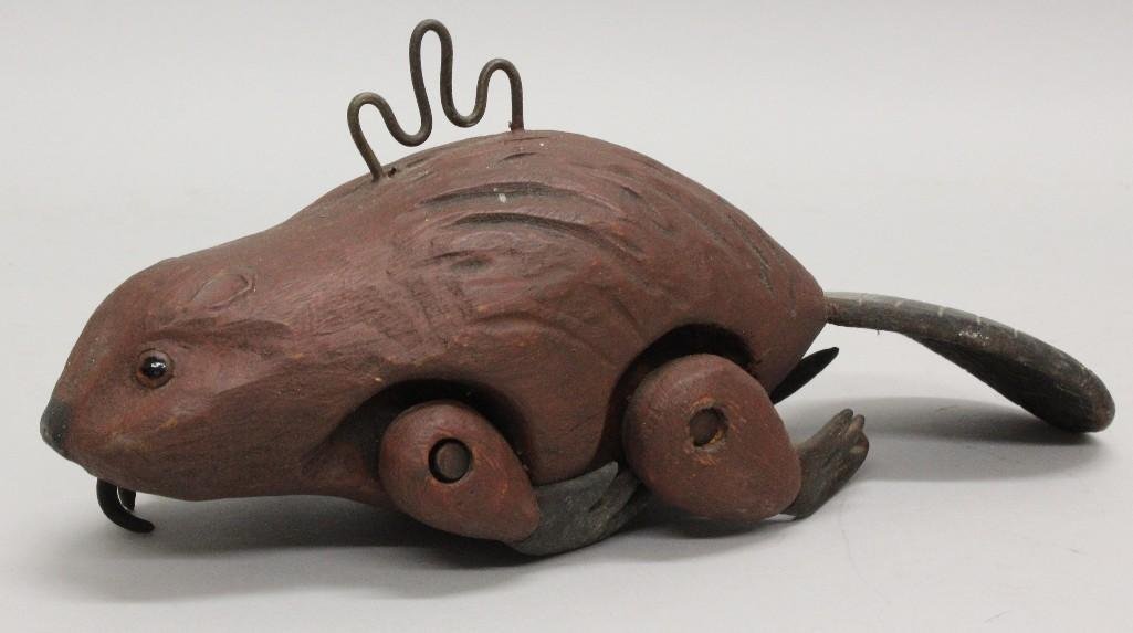 Spear Fishing Decoy, Beaver (1 of 4)