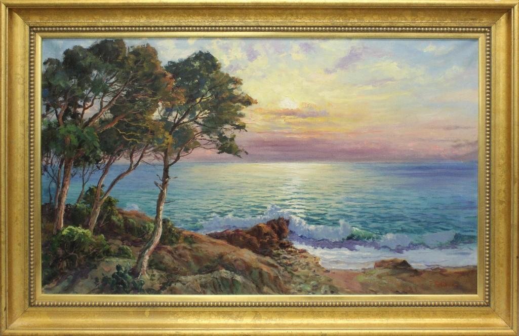 Pierre Forest (1881-1971, France) Riviera Day (1 of 3)