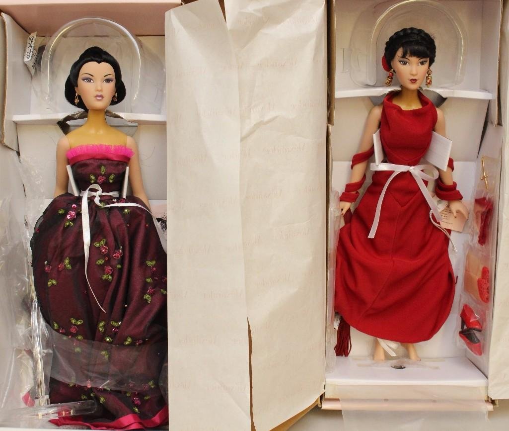 PAIR OF 15" MIB NRFB  MADAME ALEXANDER "ALEX" DOLLS: (1 of 5)