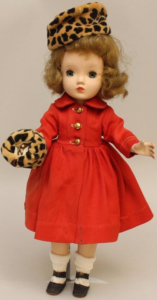 15" ALL ORIGINAL 1954 MADAME ALEXANDER TAGGED "BINNIE (1 of 5)