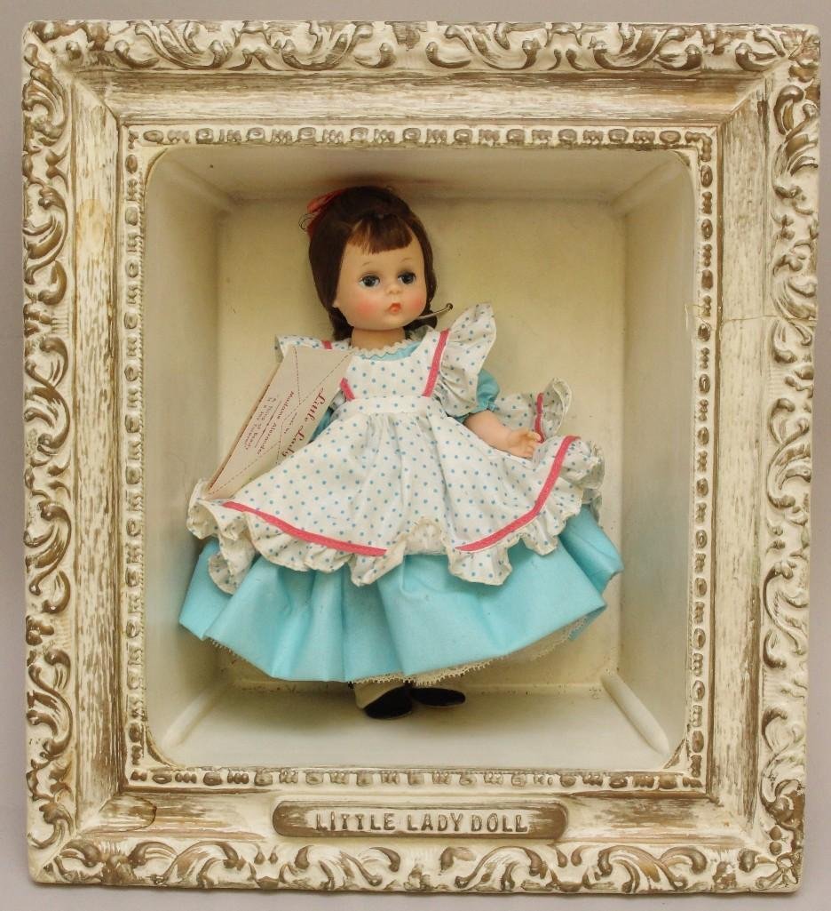 8" 1960 MADAME ALEXANDER "LITTLE LADY DOLL" IN ORIGINAL (1 of 5)