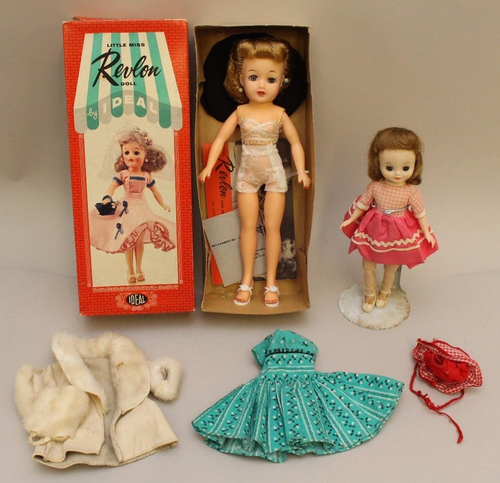LOT: 7 1/2" BETSY McCALL DOLL & MIB 10"  LITTLE MISS (1 of 3)