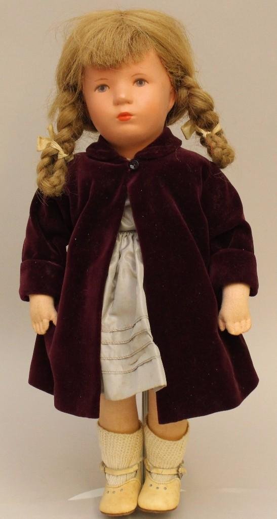 14" ALL ORIGINAL 1975-on KATHE KRUSE DOLL. (1 of 5)