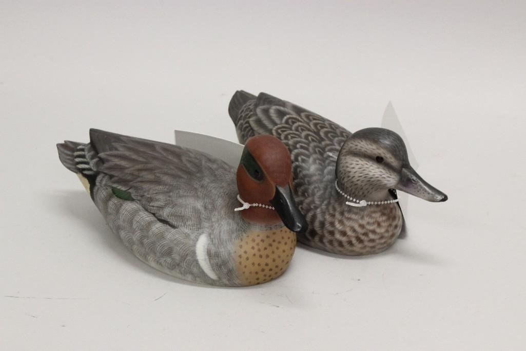 Pair of Green Wing Teal (1 of 3)