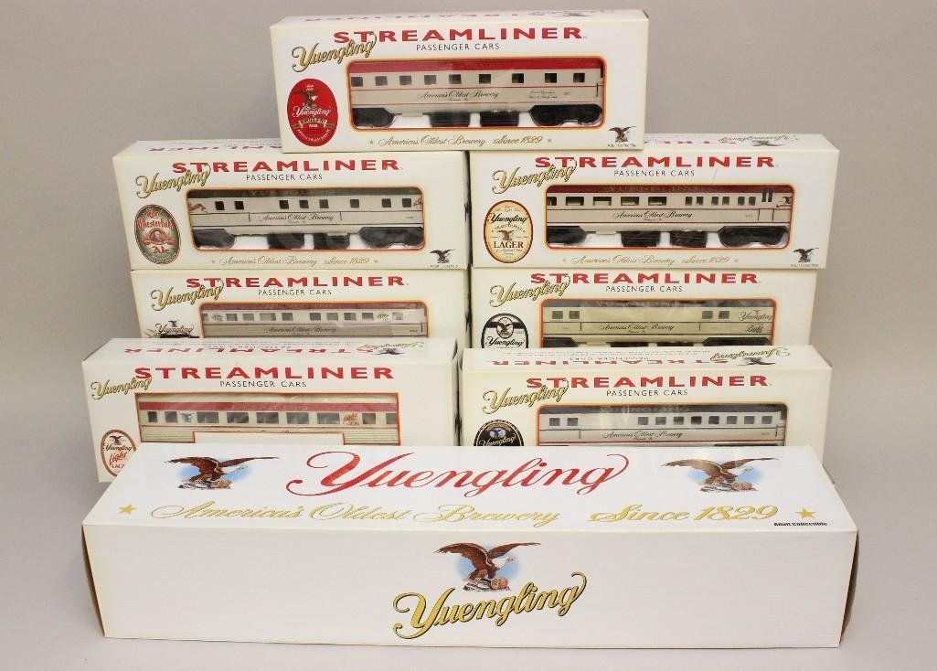 (8) Piece Yuengling Train Set of Steam Engine and Cars (1 of 7)