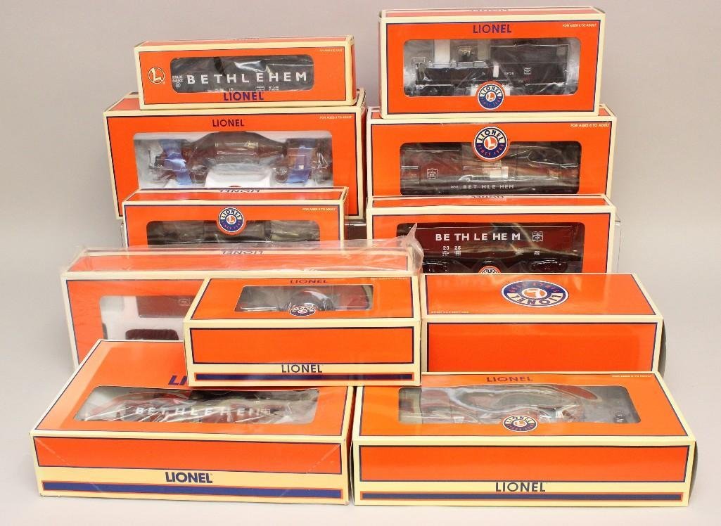 (11) Piece Lionel Bethlehem Steel Train Cars (1 of 10)