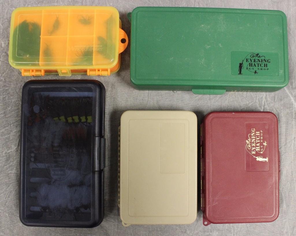 (5) Boxes Various Flies (1 of 10)