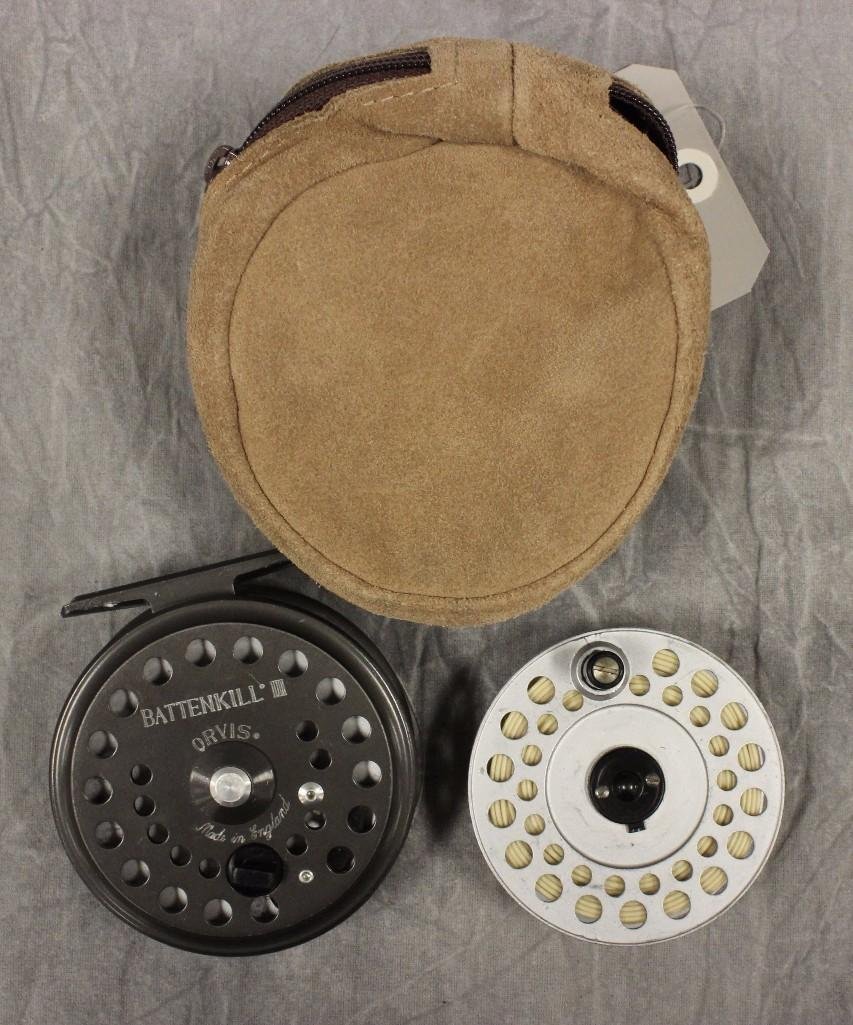 Orvis Battenkill #III Fly Reel and Spool (1 of 5)