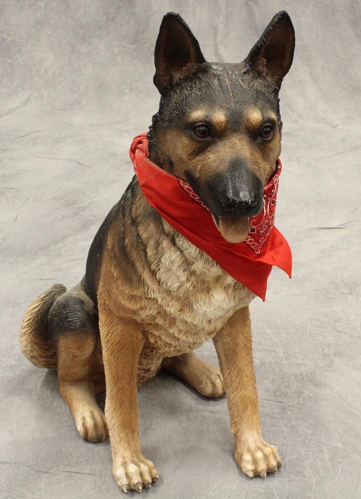 Life-Size Rin Tin Tin German Shepard Dog (1 of 5)