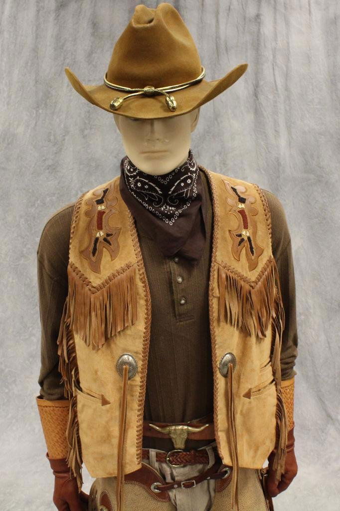 "Wanted Dead or Alive" Cowboy Mannequin (1 of 10)