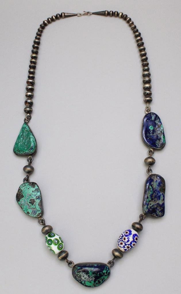 Turquoise Native American Necklace (1 of 2)
