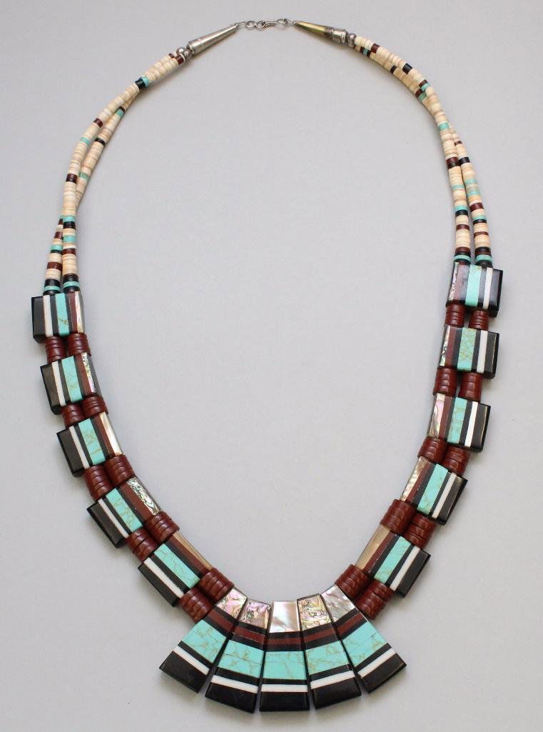 Native American Beaded Necklace (1 of 1)